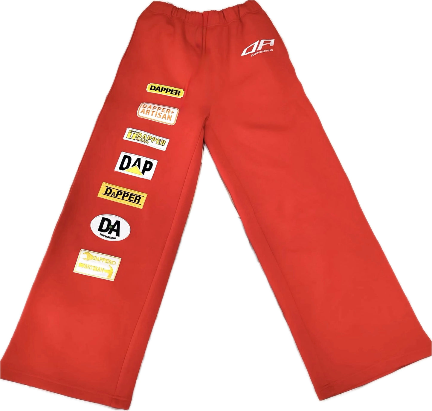Red ˈdapər ˈärdəzn Sweatpants