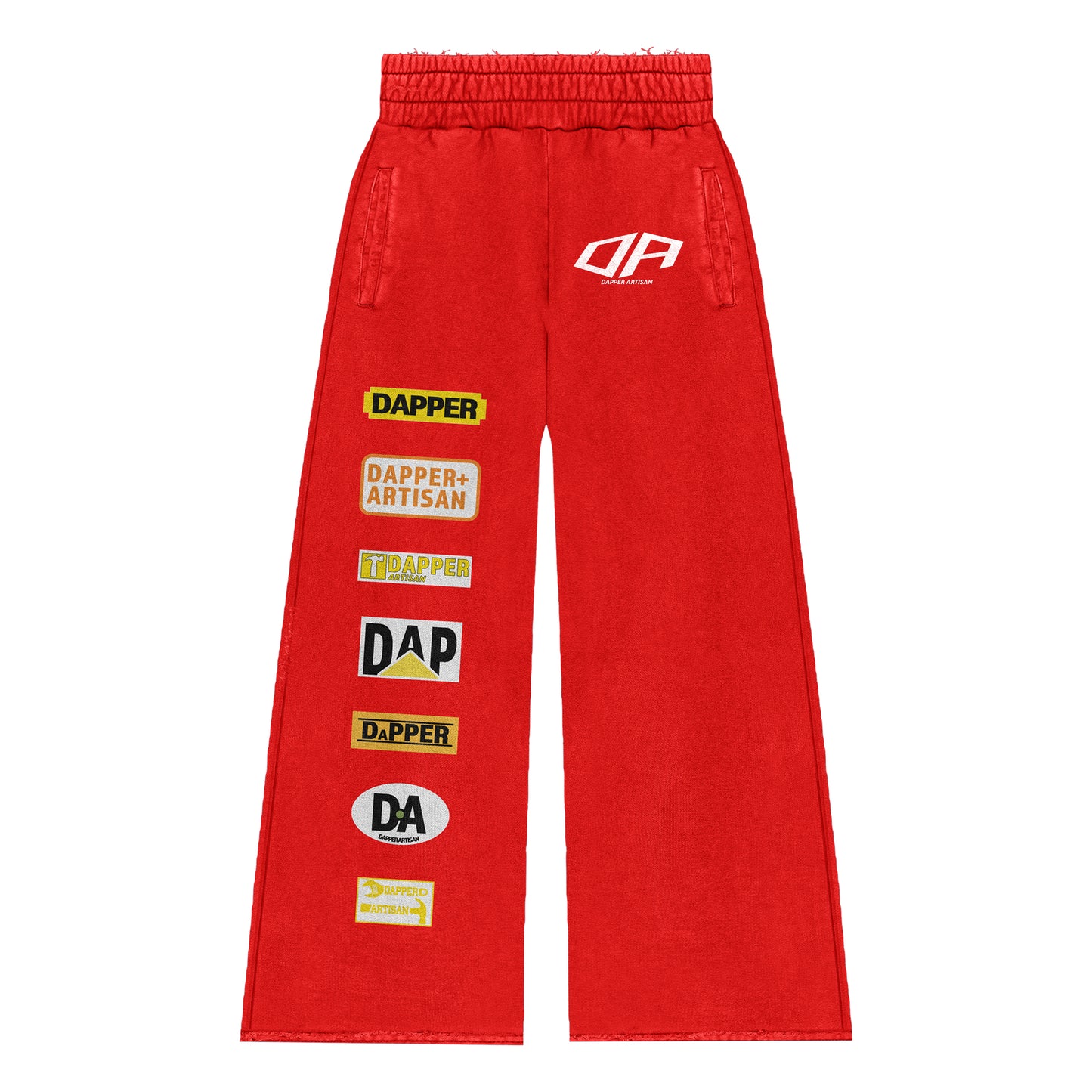 Red ˈdapər ˈärdəzn Sweatpants